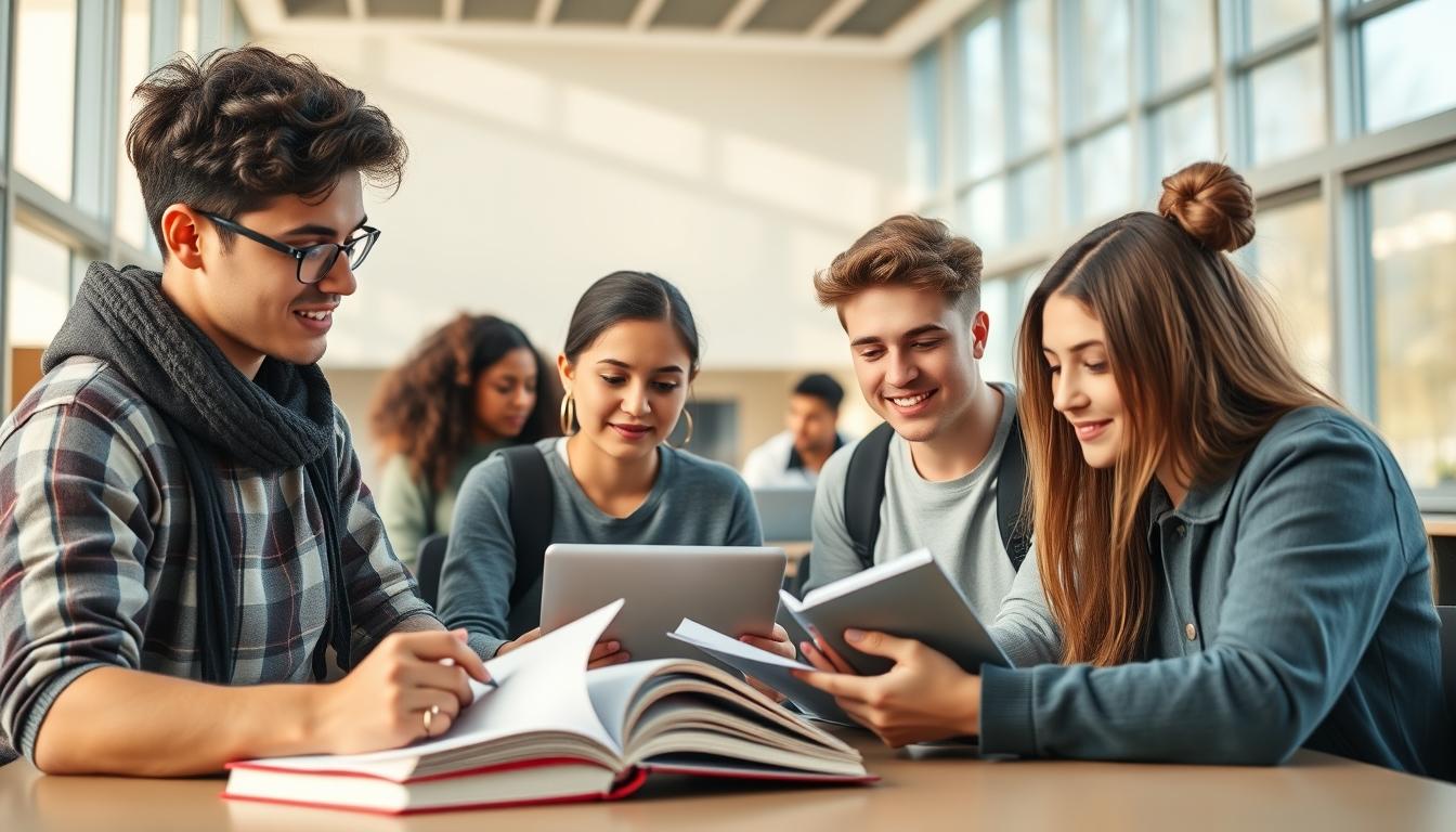 University campus and scholarly atmosphere in Mountain View